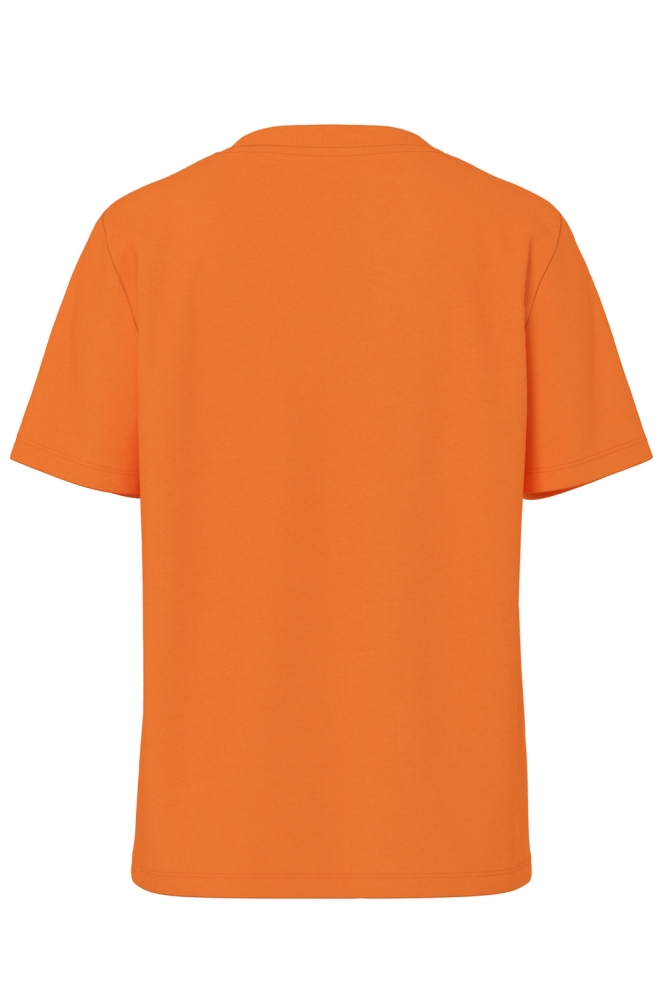 PCRIA SS SOLID TEE JRS NOOS BC 17140802 MANDARIN ORANGE